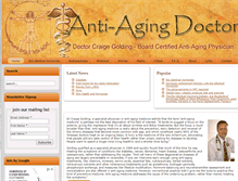 Tablet Screenshot of antiagingdoctor.co.za